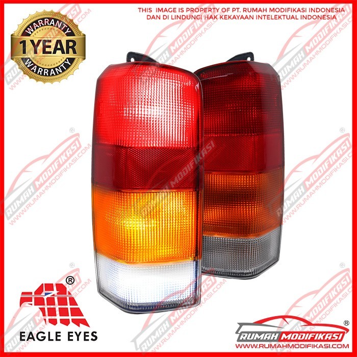 STOP LAMP - JEEP CHEROKEE 1997-2001 - RED CLEAR - OE - TAIWAN