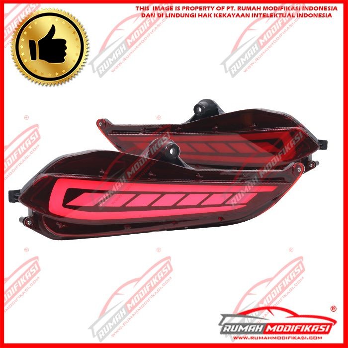 BUMPER LAMP - TOYOTA VIOS 2018-2019 - RED - LIGHT BAR