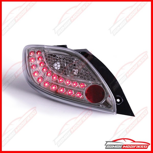 STOP LAMP MAZDA 2 '09-14' - LED - ALL CHROME