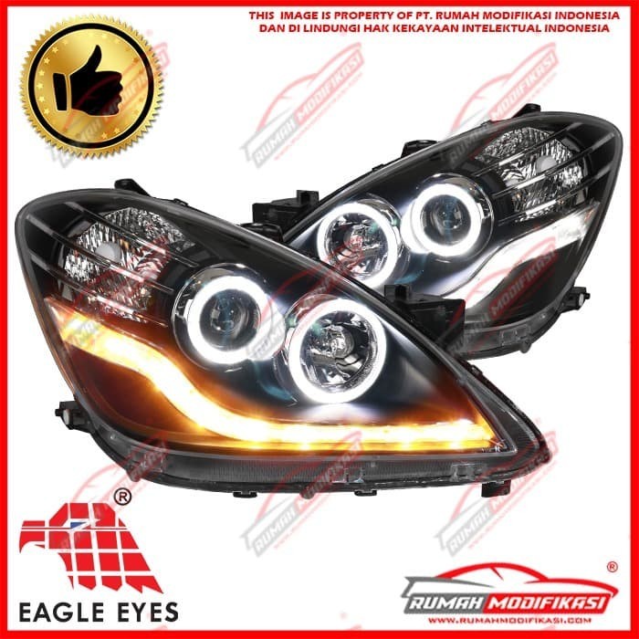 HEAD LAMP - TOYOTA AVANZA VVTI 2006-2011 - SEQUENTIAL SIGNAL - LED