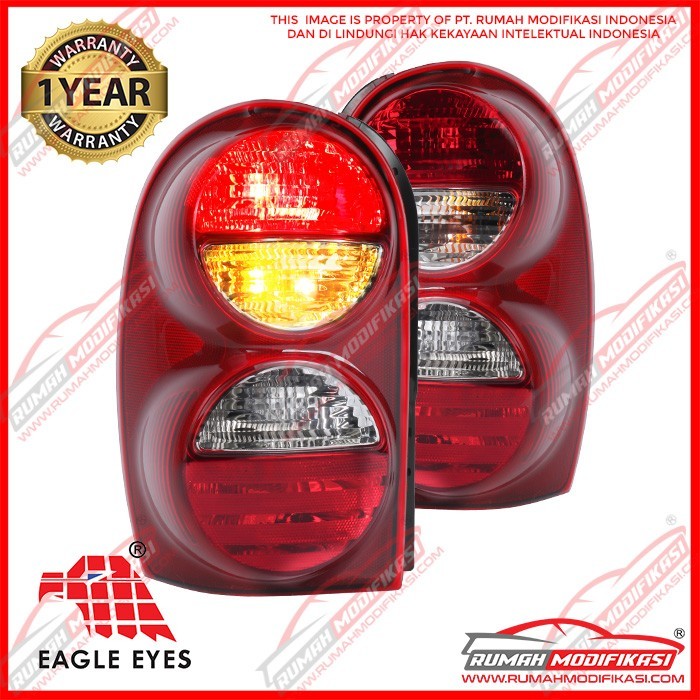 STOP LAMP - JEEP LIBERTY - 2005-2007 - RED CLEAR
