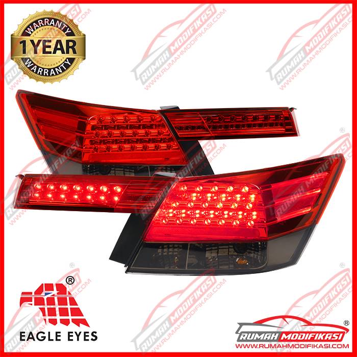 STOP LAMP HONDA ACCORD 2008-2013 – LIGHT BAR DESIGN – RED SMOKE
