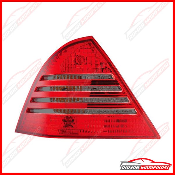 STOP LAMP - BENZ W203 2000-2004 - CRYSTAL - RED SMOKE - EAGLEEYES - 6 PIN