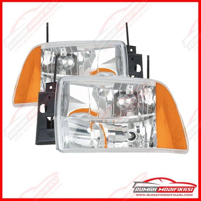 HEAD LAMP - OPEL BLAZER 1996-1998 - EAGLEEYES - CRYSTAL