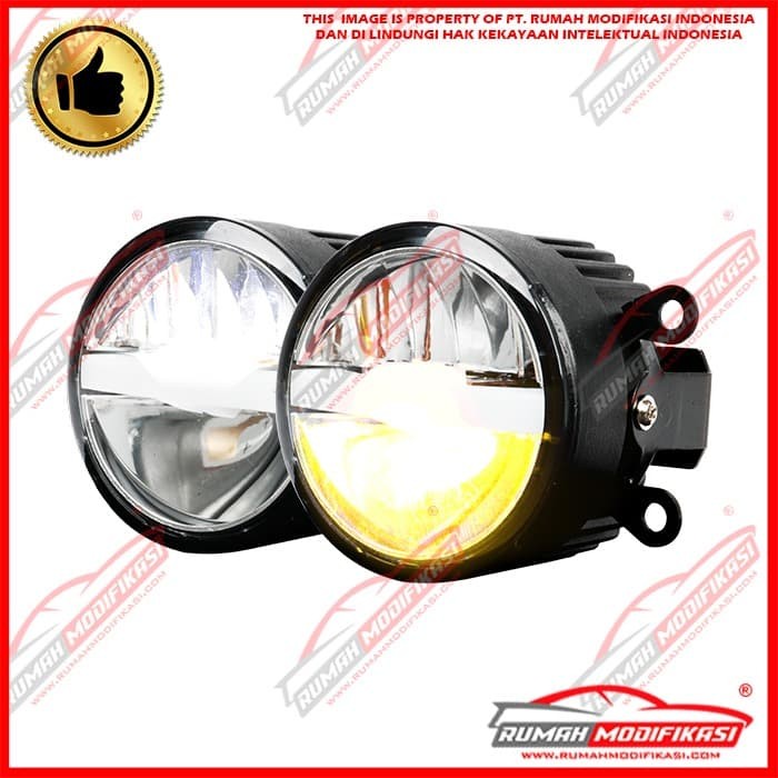 FOG LAMP - HONDA CRV 2007-2014 - LED - 3 WARNA - SUPER BRIGHT
