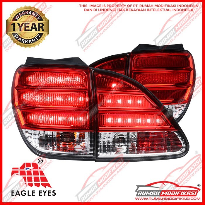 STOP LAMP - LEXUS RX300 - 2001-2003 - LED - RED CLEAR